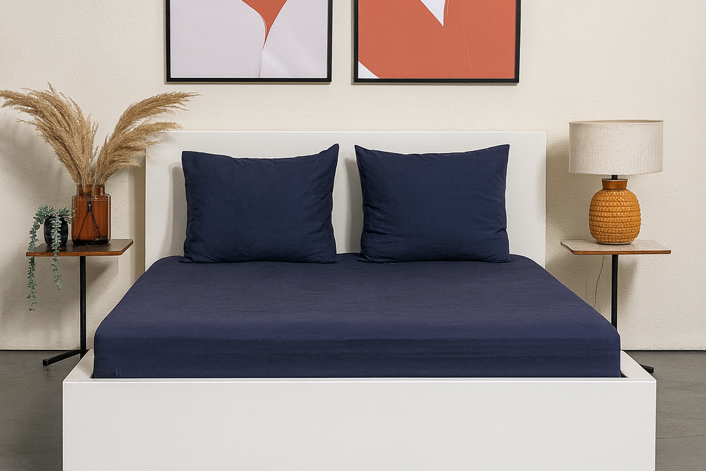 Hoeslaken - Arabian Night Blue