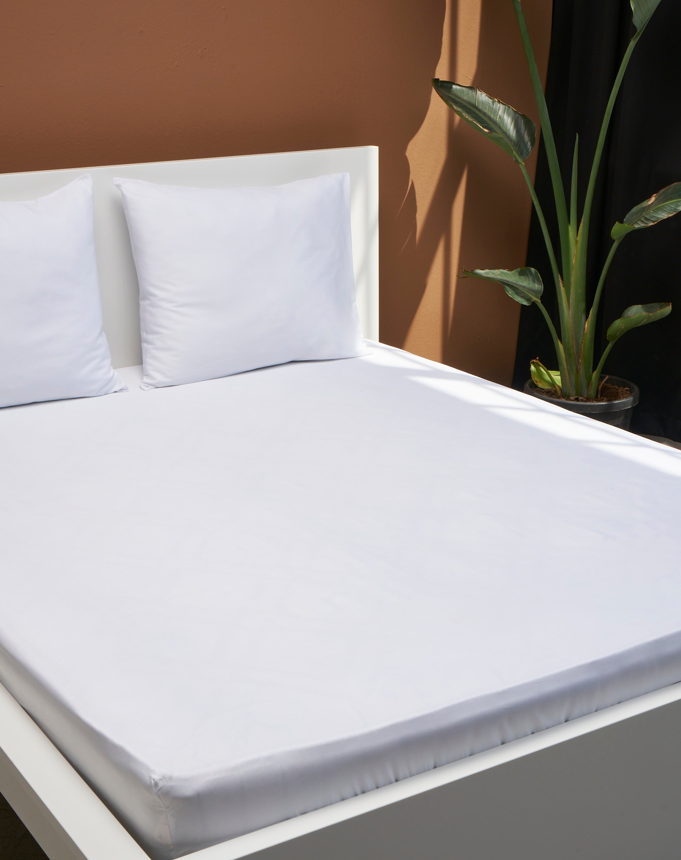 Hoeslaken - Lotus Hug Wit