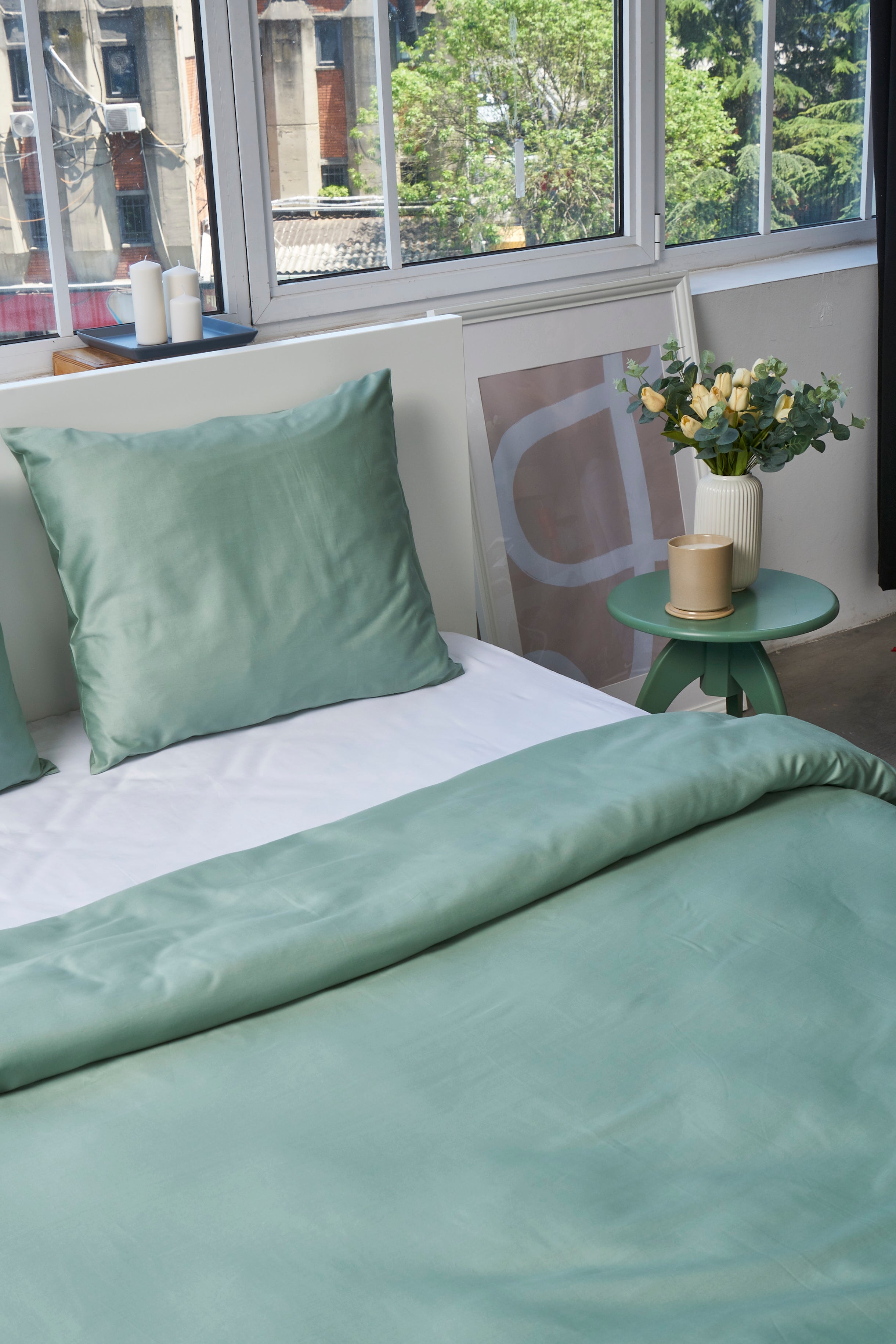 Dekbedovertrek - Jasmin Hush Groen