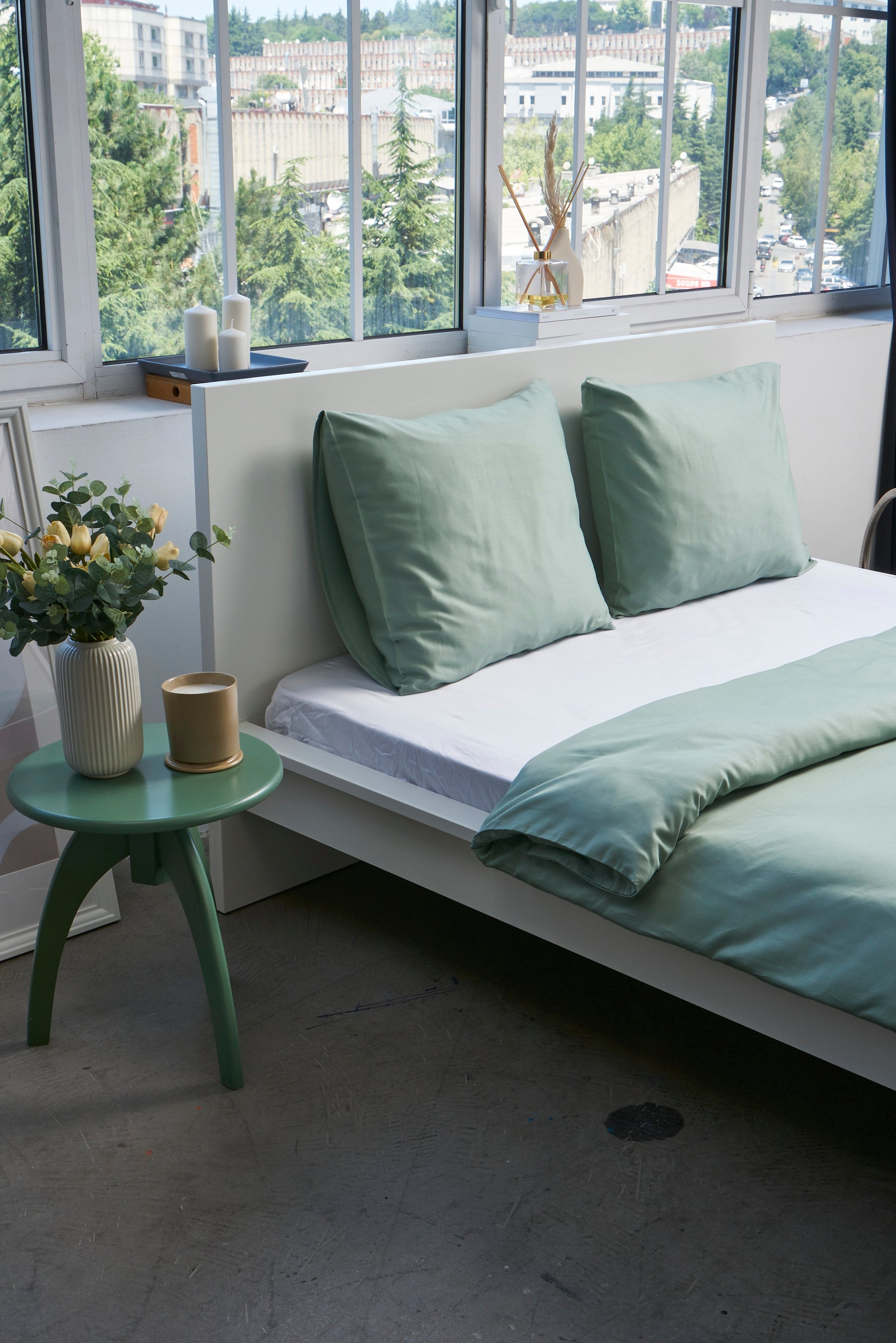 Dekbedovertrek - Jasmin Hush Groen